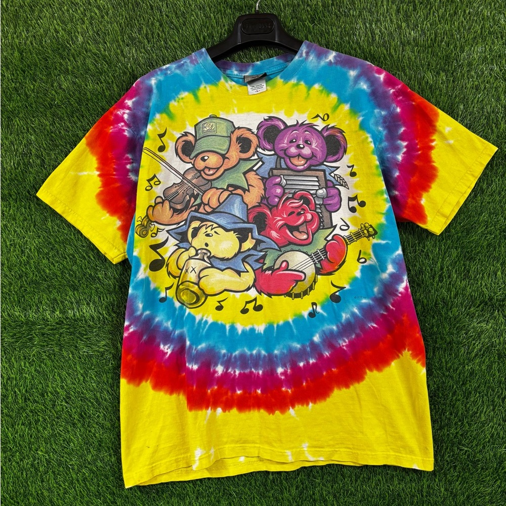 1990’s Grateful Dead Liquid Blue Tie Dye Tee